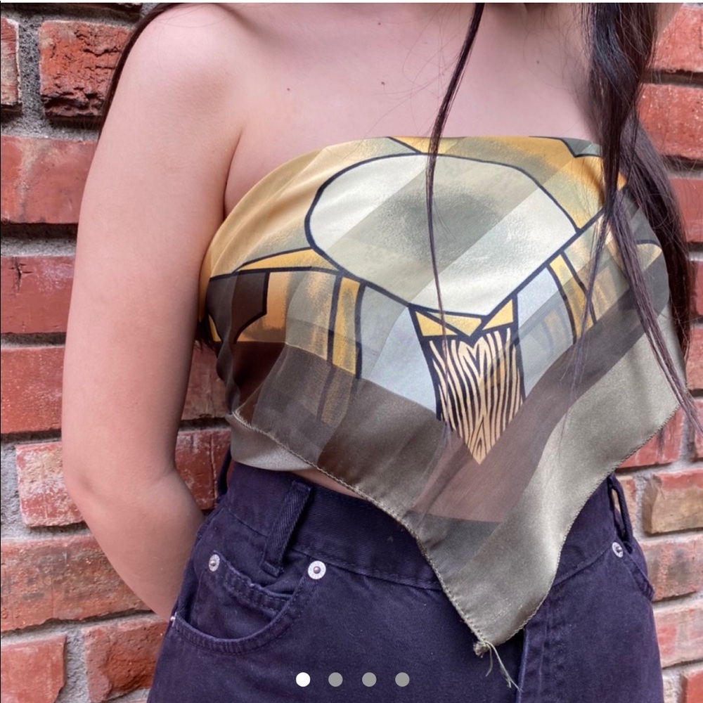 ‼️sold‼️Scarf Top